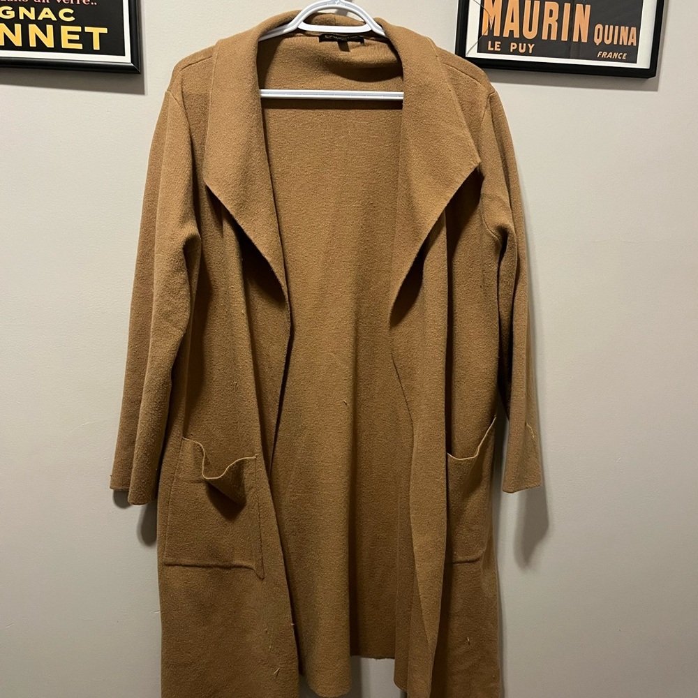 Women's Tan Pea Coat
